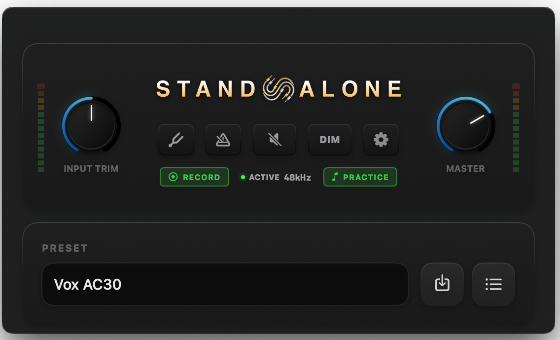 Standalone mini mode