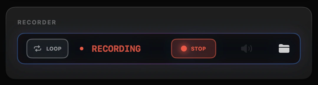 Standalone recording